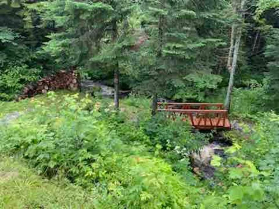 Le Jazz- Chalet Rustique/Chic Avec Spa Notre-Dame-Des-Bois Buitenkant foto