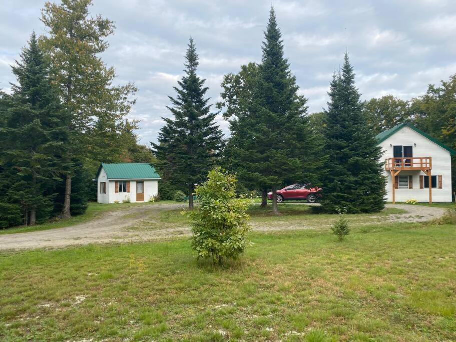Le Jazz- Chalet Rustique/Chic Avec Spa Notre-Dame-Des-Bois Buitenkant foto